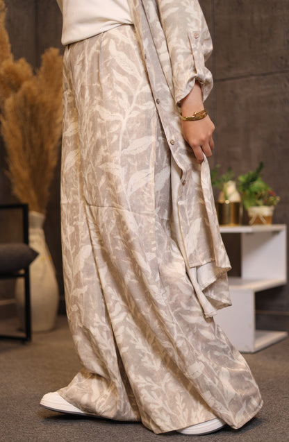 The Sand Foliage Longline Co-Ord