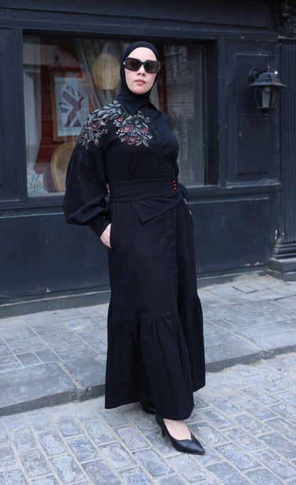 Hand-Painted Dress.