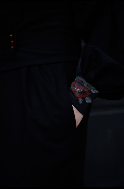 Hand-Painted Dress.